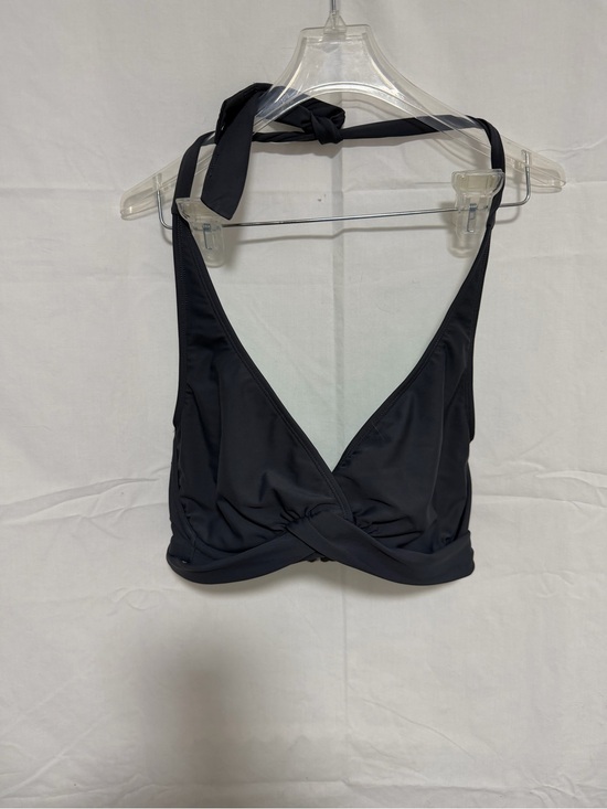 Athleta Other - Athleta Black V-Neck Twist Front Swim Top